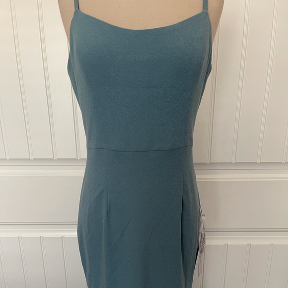 Dress the Population Jodi Gown in Sea Breeze - Picture 5 of 11